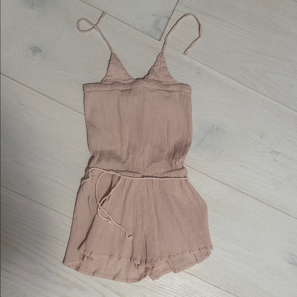 Kids Pink Sleeveless Top